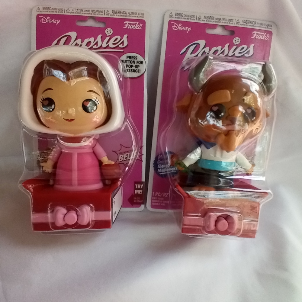 FUNKO Popsies Disney Beauty And The Best 2 Pack Belle & Beast Figures News
